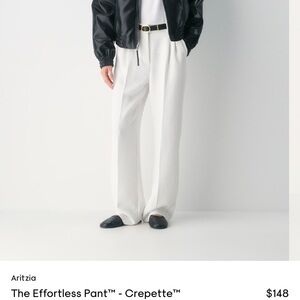 Aritzia Effortless Pant - Light Birch